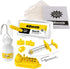 Mountain Bike Hydraulic Disc Brake DOT Mineral Oil Bleed Kit for AVID, Shimano, Tekro, Includes Brake Hose
