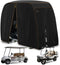 Golf Cart Covers for 4 Passenger+2 Passenger, 420D Heavy Duty Waterproof Windproof for EZGO Club Car Yamaha
