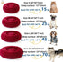 Cat Beds for Indoor Cats, Washable 20/24 inches, Anti-Anxiety Round Fluffy Plush Faux Fur Bed for Small Medium Dogs