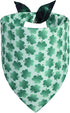 QUQULE St. Patrick's Day Dog Bandana XLarge 1PCS, Green Scarf for Boy and