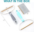 Pet Hair Removal Tool, Deep Cleaning Fur Removers for Clothes, Couch, Car Mat, and Rugs