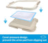 Pawise Pee Pad Holder for Puppy Pads, Training Tray, 23.5"x23.5"