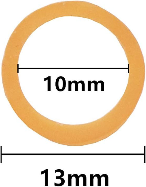 YAKA 1000PCS 3/8" 10mm Elastics Rubber Band for DIY Puppy Cat Dog Hair Bows Grooming Top Knots and Dreadlocks