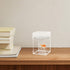 Ipetboom Transparent Small Betta Fish Tank Aquarium, Desktop Fish Bowl Accessories for Turtle, Reptile, Shrimp, Moss