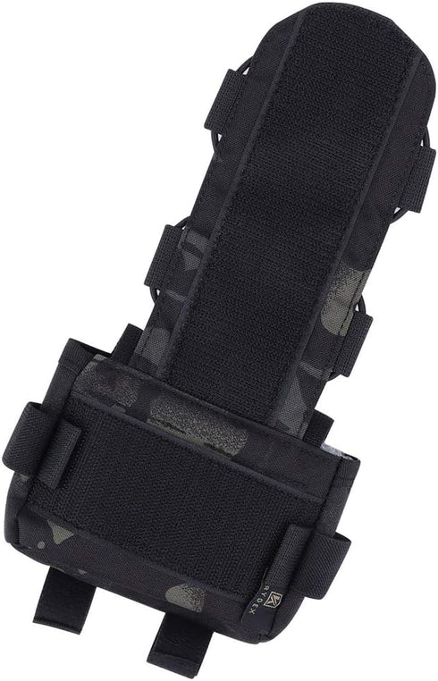 KRYDEX Tactical Helmet Pouch Battery Box, Counterweight Pouch for Tactical Helmet Accessory Storage with Hook and Loop