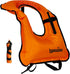 Inflatable Snorkel Vest, Adult Snorkeling Jackets for Free Diving, Swimming Safety Load Up to 220 Ibs