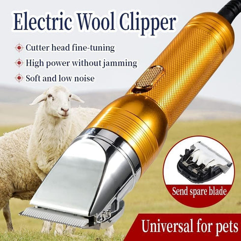 Trimmers Electric Professional Dog Grooming Clippers, Powerful Sheep Shears Pet Grooming Clippers for Heavy Duty