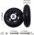 Mute Wear-resistant Luggage Suitcase Replacement Wheels Kit, 3.15 inches Inline Outdoor Skate Replacement Wheels
