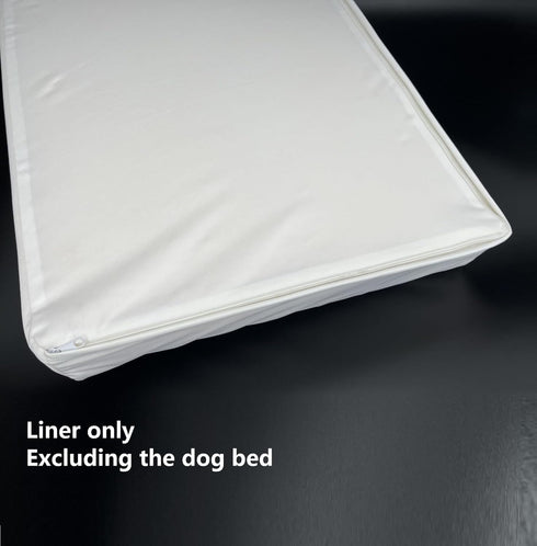 Dog Bed Waterproof Liner with Zipper, 36 x 27 Inch Replacement Liner Only