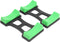 VGEBY Dumbbell Rack, 1 Pair Storage Frame Stand for Dumbbell Mat Floor Protection Fitness Equipment