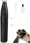 Dog Clippers for Grooming, 2 Speed Low Noise Cordless Trimmer for Small Pets, Rechargeable Hair Clippers (Black)