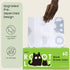 AWoHH 60 Draw-Pack 5/4/3 26.3 X15.7 Tidy Cat Litter Box Robot Waste Bags,Tear-free, Sensor-compatible, Automatic Litter