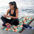 Nander Thick Non-Slip Yoga Mat, Soft Breathe Elastic Fitness Mat, 1MM Natural Rubber