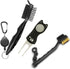 Golf Accessories Set: Metal Divot Repair Tool with Ball Marker, Club Groove Cleaner Brush (3 in 1 Pack)