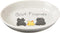 SPOT by Ethical Products - Heavy Ceramic High Gloss Dog Bowl - BEST FRIENDS 6" Oval Cat Dish - Dishwasher Safe