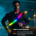 LED Reflective Running Gear,High Visibility Reflective Belt Sash with Safety Light,USB Rechargeable Adjustable Size Night Reflective Accessories for Night Outdoor Running Walking