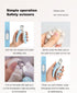 Ginalaia Cat Dog Pet Nail Clippers with Light, Llluminates Cat Dog Nails or Bloodline,Safety Pet Nail Clipper for Dogs