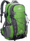 INOXTO Lightweight Hiking Backpack - 35L/40L Daypack with Waterproof Rain Cover for Travel Camping Outdoor