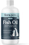 Fera Pet Organics Omega 3 Wild Caught Fish Oil for Dogs & Cats, 8 Oz, EPA & DHA Essential Fatty Acids, Vet Created