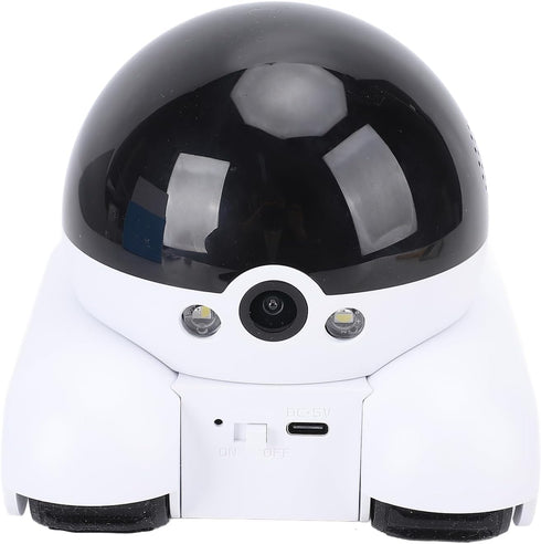 OROMVO 1080p Version+32G 2-Way Pet Camera, Security Camera for Home, Movable Robot Pet Cam Indoor with Phone App