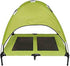Midlee Green Dog Cot with Canopy, 30" x 36"