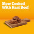 22 oz. 12 Count Pedigree Chopped Ground Dinner Adult Soft Wet Dog Food with Beef, Canned Dog Food, Cans