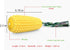 Dog Chew Toys for Aggressive Chewers - Corn Interactive Squeaky Toys for Medium Breed, Tough Rubber