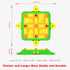 AUTENS Dog Puzzle Toys - Interactive for Puppy Mental Stimulation, 3 Level Treat Puzzle for All Dogs (Green)