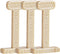Bullibone Nylon Dog Chew Toy, Improves Dental Hygiene, Easy Grip Bottom, Flavor Permeated (Small - 3 Pack, Chicken)