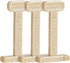 Bullibone Nylon Dog Chew Toy, Improves Dental Hygiene, Easy Grip Bottom, Flavor Permeated (Small - 3 Pack, Chicken)