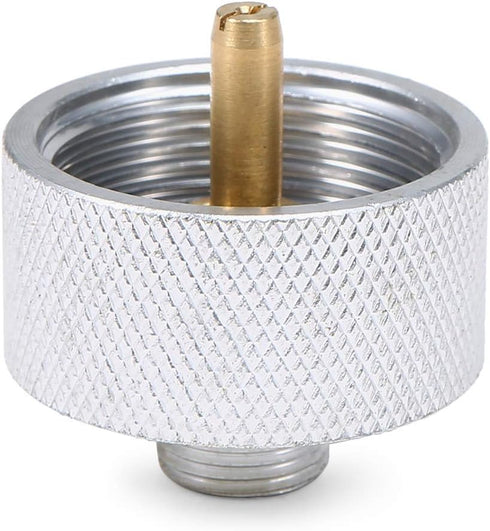 LIXADA Camping Stove Adapter - 1LB Propane Small Tank Input EN417 Lindal Valve Output Connector