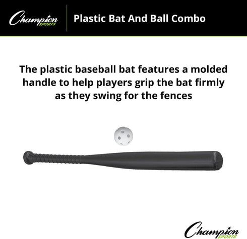 Durable Champion Sports Baseball Bat for All Ages