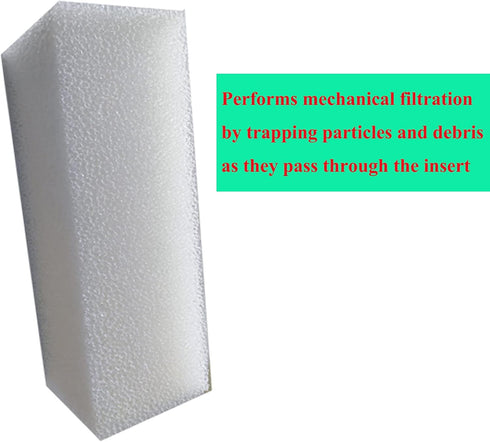 Aqua Clear 500/110 Foam Filter Pads, AquaClear A-623 (Pack of 6)