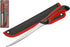 SZCO Supplies 12 Supplies Fish Fillet Sport Knife, Red/Black, Model 211183