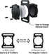 SÄKER IP68 Waterproof Airtag Dog Collar Holder, Ultra-Durable and Dustproof, Fits Up to 1.5" Collars, Montreal Design