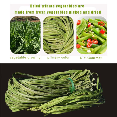 SPFLAUFR vegetables8.81oz 250g Tribute dehydrated Vegetables, Dried Vegetables, hot Pot Ingredients, Cold Dishes, no