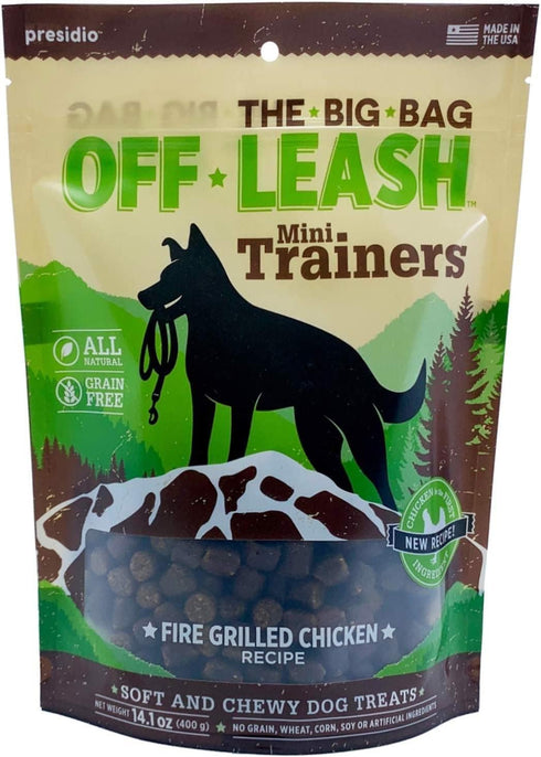 Mini Trainers Fire Grilled Chicken Dog Treats, 12 Ounce