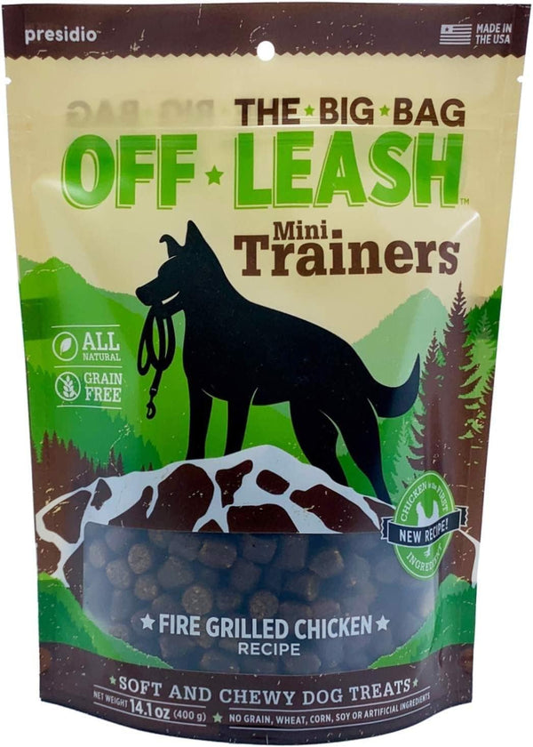 Mini Trainers Fire Grilled Chicken Dog Treats, 12 Ounce