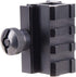 Gotical 3/4" Riser See Through 3 Slot Picatinny Rail, Weaver 20 mm Rail Mount for Scopes and Optics