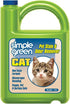 Cat Stain & Odor Remover, 1 Gallon Refill - Enzyme Cleaner for Cat Urine, Feces, Blood, Vomit
