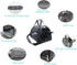 Cat Carrier, Soft-Sided Pet Travel Carrier for Cats and Dogs, Portable Foldable Pet Bag, Airline Approved (Medium-Black)