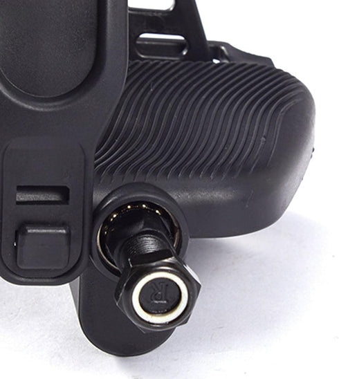 kowaku 1/2-9/16-Inch Exercise Bike Pedals with Adjustable Straps Non Slip Spindle Pedal