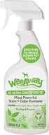 X2 Ultra Concentrated Pet Stain and Odor Remover, Enzyme Cleaner for Dog Urine and Poop, Safe for Carpet Furniture