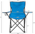 DESIGNSCAPE3D Camping Chairs, Portable Camping Chair with Headrest and Storage Bag, Portable Camp Chair, Easy to Clean