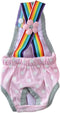 QIANQJL Dog Diaper Shorts Sanitary Pantie Female Dogs Adjust Suspender Diaper Panties Period