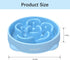 MateeyLife Large Slow Feeder Dog Bowls, 2PCS Anti-Choking Puzzle Bowls, Non-Slip for Large Breeds, 4 Cups