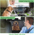 100% Hammock Vailge Waterproof Convertible Dog Car Seat Covers, Waterproof Dog Seat Cover with Mesh Window, Heavy Duty