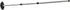 JEF World of Golf The Protector Golf Club Travel Support, Black, Grey