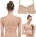 iMucci Clear Strap Bra Professional Dance Bra NO Sponge Invisible Ballet Bras
