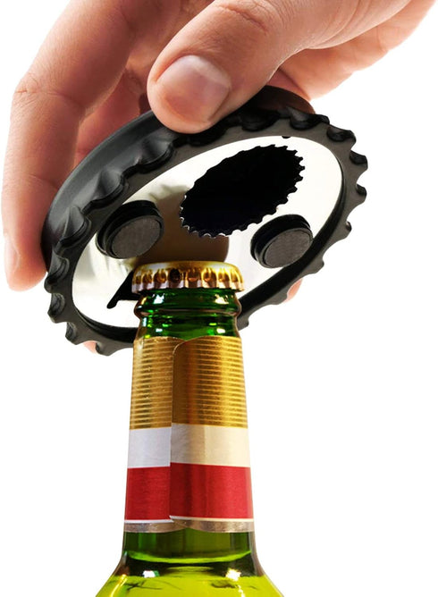 Generic 2 1 Fried Eggs and Bacon in Beer Bottle Opener Wall Mount Opener Portable Easy Storage Gift for Men Women